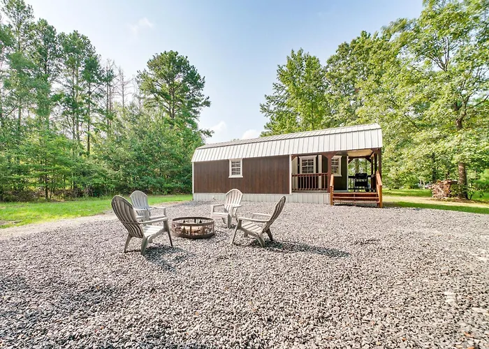 Couples Cabin In Broken Bow About 5 Mi To Downtown!
